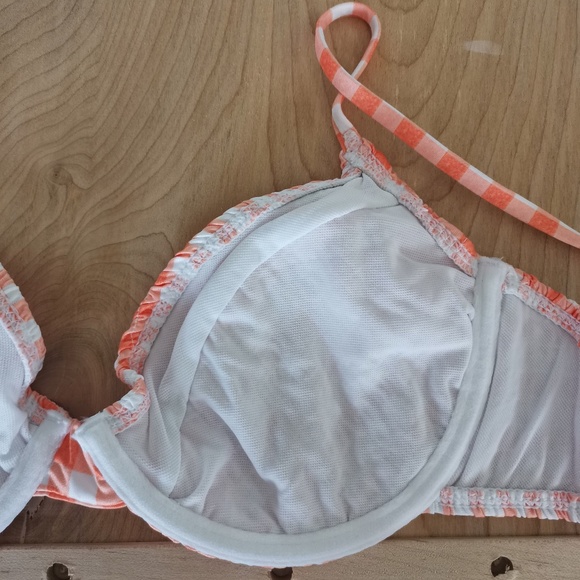 MISSGUIDED set:Crinkle boomerang underwire bikini top & bottoms - NWT (Size 8) - Picture 13 of 16